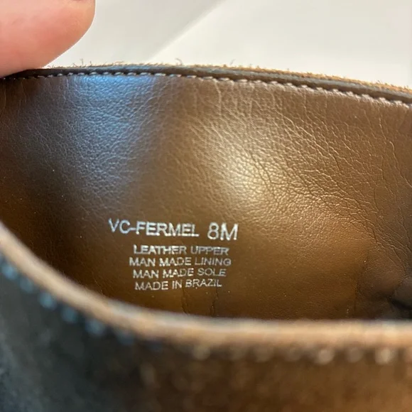 VINCE CAMUTO Suede Fringe boot Fermel Slouch Tassel Boots Western size 8 - Picture 9 of 10